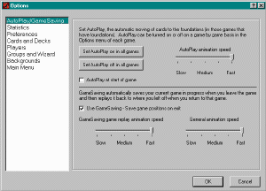 New Options Dialog