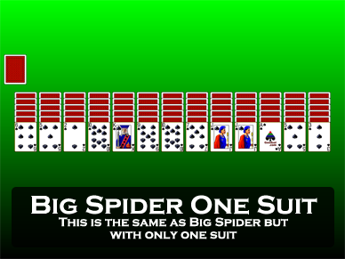 Big Spider One Suit and Two Suits