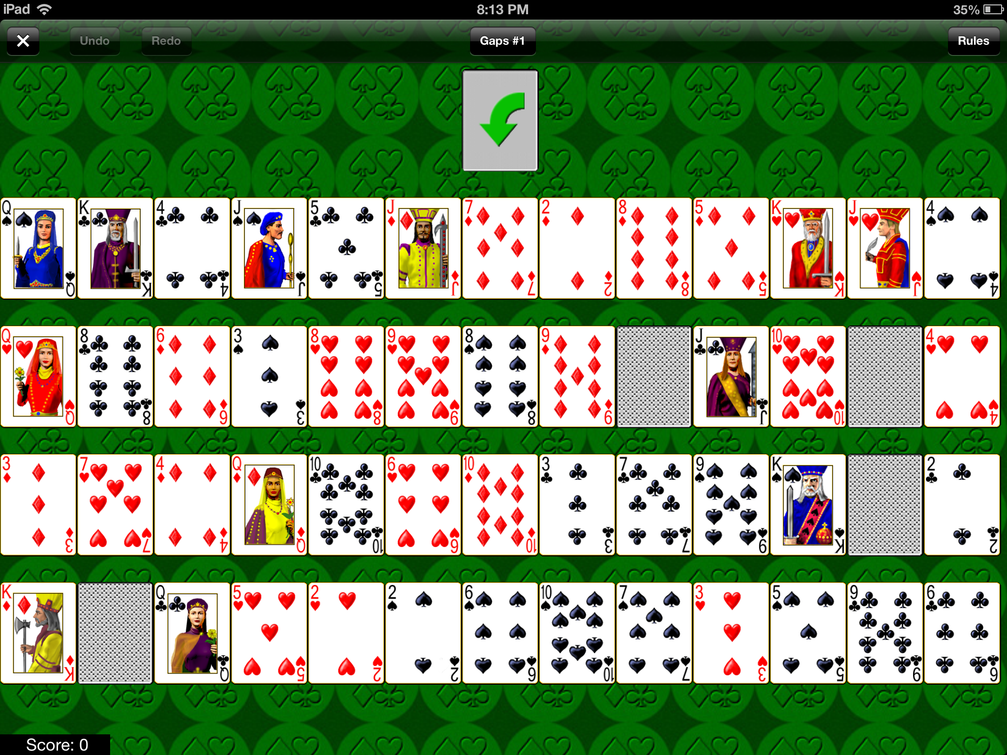 Solitaire Old Version