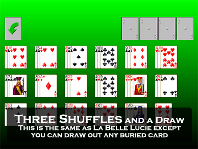 Three Shuffles and a Draw
