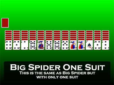 Huge Spider Solitaire - Games online