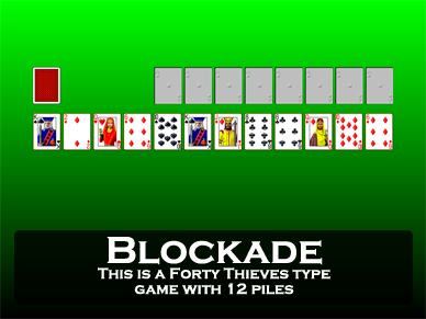 Blockade Solitaire - Jogue Online