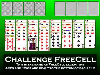 🕹️ Play Challenge Freecell Game: Free Online Hard Freecell