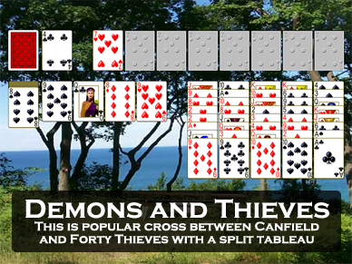 Canfield Solitaire (aka Demon Solitaire) - Play Online