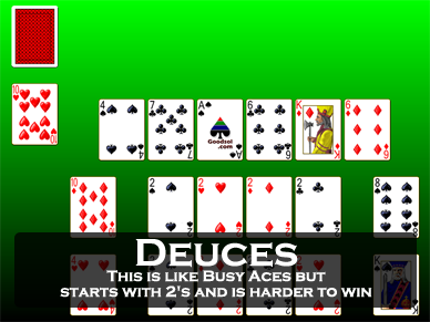 Busy Aces Solitaire - Play Online