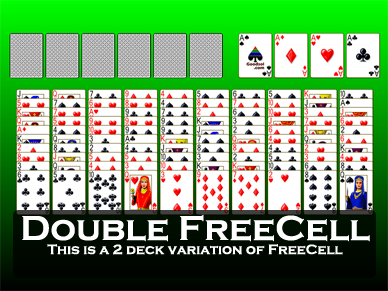 FreeCell Três Deck Solitaire - Jogue On-line