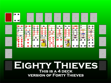 Forty Thieves Solitaire - Play Online & 100% Free