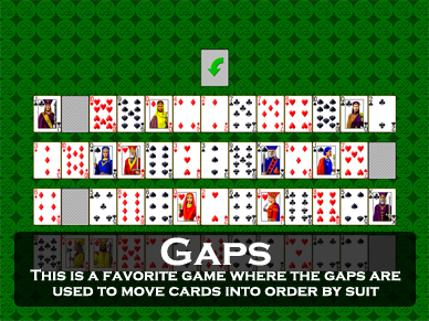 Play Gaps Solitaire (Montana)