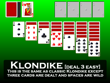 Klondike [deal 3 easy]