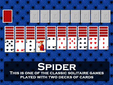 Spider solitaire online