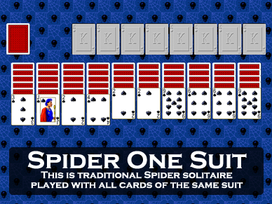 🕹️ Play 2 Suits Spider Solitaire Game: Free Online Fullscreen Two Suit Spider  Solitaire Card Video Game for Kids & Adults