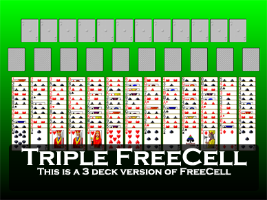 Triple FreeCell Solitaire - Play Online & 100% Free